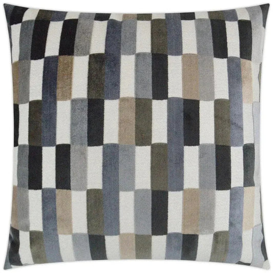 Mod Pop Granite Taupe Grey Large Throw Pillow Insert - LOOMLAN - D.V. Kap - Throw Pillows
