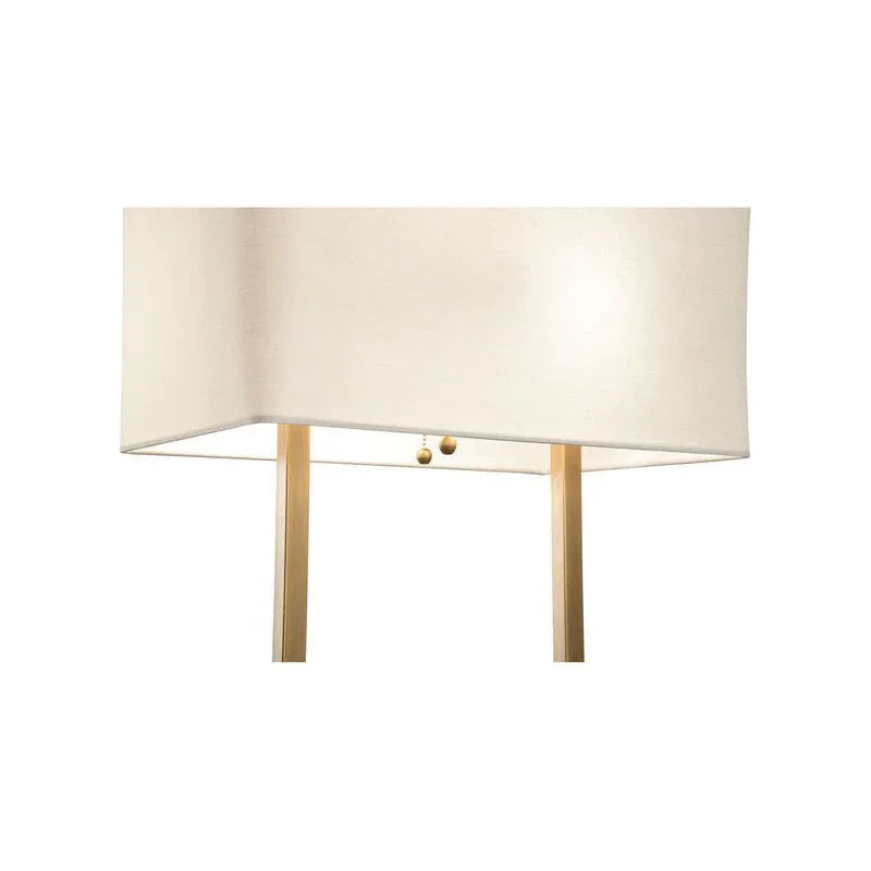 Modern Brass Finish Table Lamp - LOOMLAN - Wildwood - Table Lamps