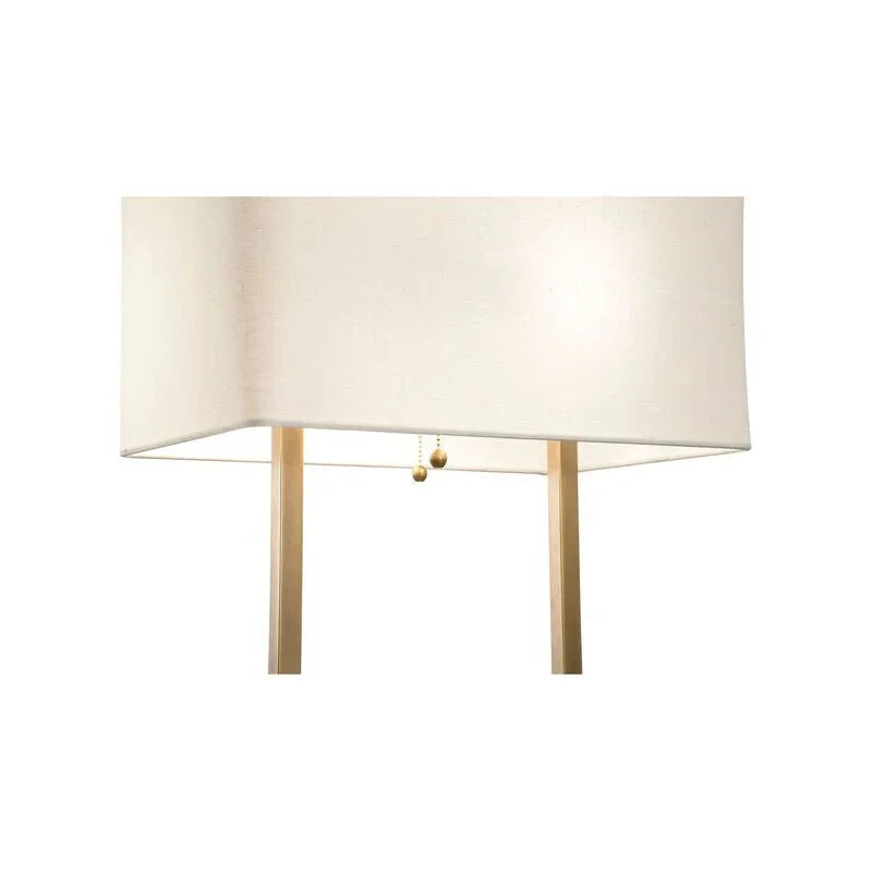 Modern Brass Finish Table Lamp - LOOMLAN - Wildwood - Table Lamps