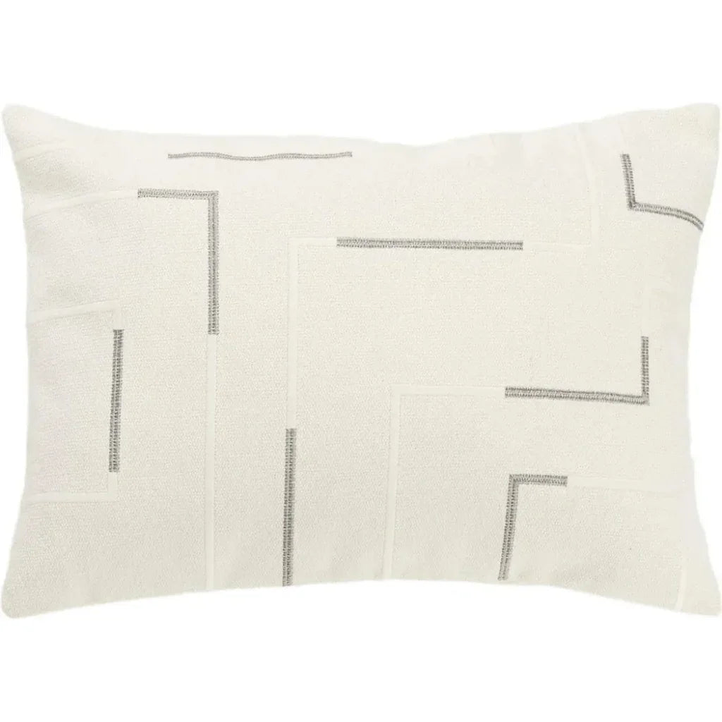 Modern Decorative Lumbar Pillows With Insert - LOOMLAN - LOOMLAN - Throw Pillows