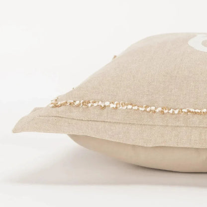 Monogram Blue Lumbar Pillow Covers Insert June - LOOMLAN - LOOMLAN - Throw Pillows