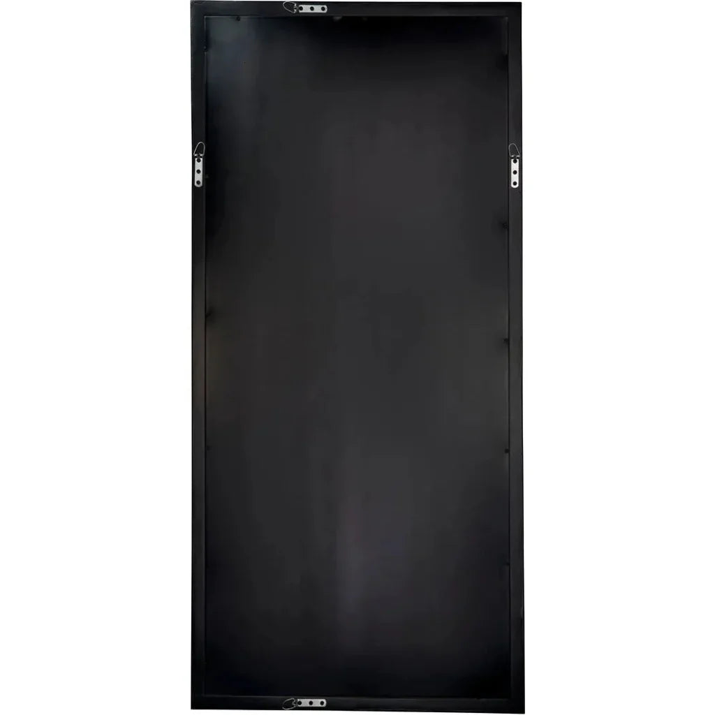 Monroe Mother Of Pearl Rectangle Floor Mirror-Floor Mirrors-Jamie Young-LOOMLAN