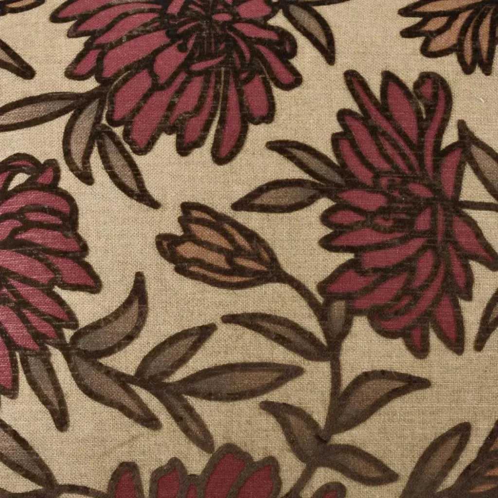 Montague Burgundy Throw Pillow With Insert - LOOMLAN - D.V. Kap - Throw Pillows