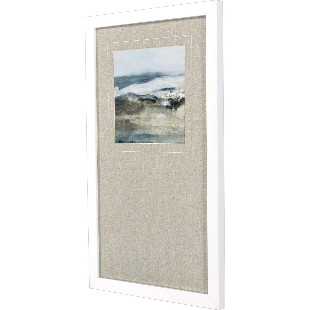 Moody Seas Blue Framed Wall Art -- view 3