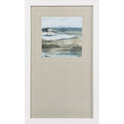Moody Seas Blue Framed Wall Art -- view 5