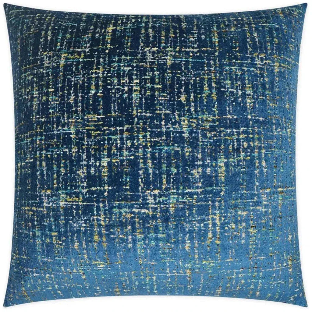 Moonstruck Blue Abstract Blue Large Throw Pillow Insert - LOOMLAN - D.V. Kap - Throw Pillows