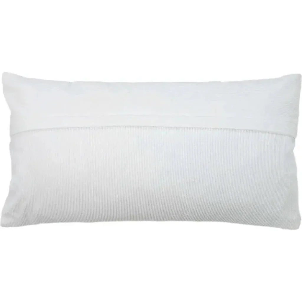 Mora Modern Lumbar Pillow With Down Insert - LOOMLAN - LOOMLAN - Throw Pillows
