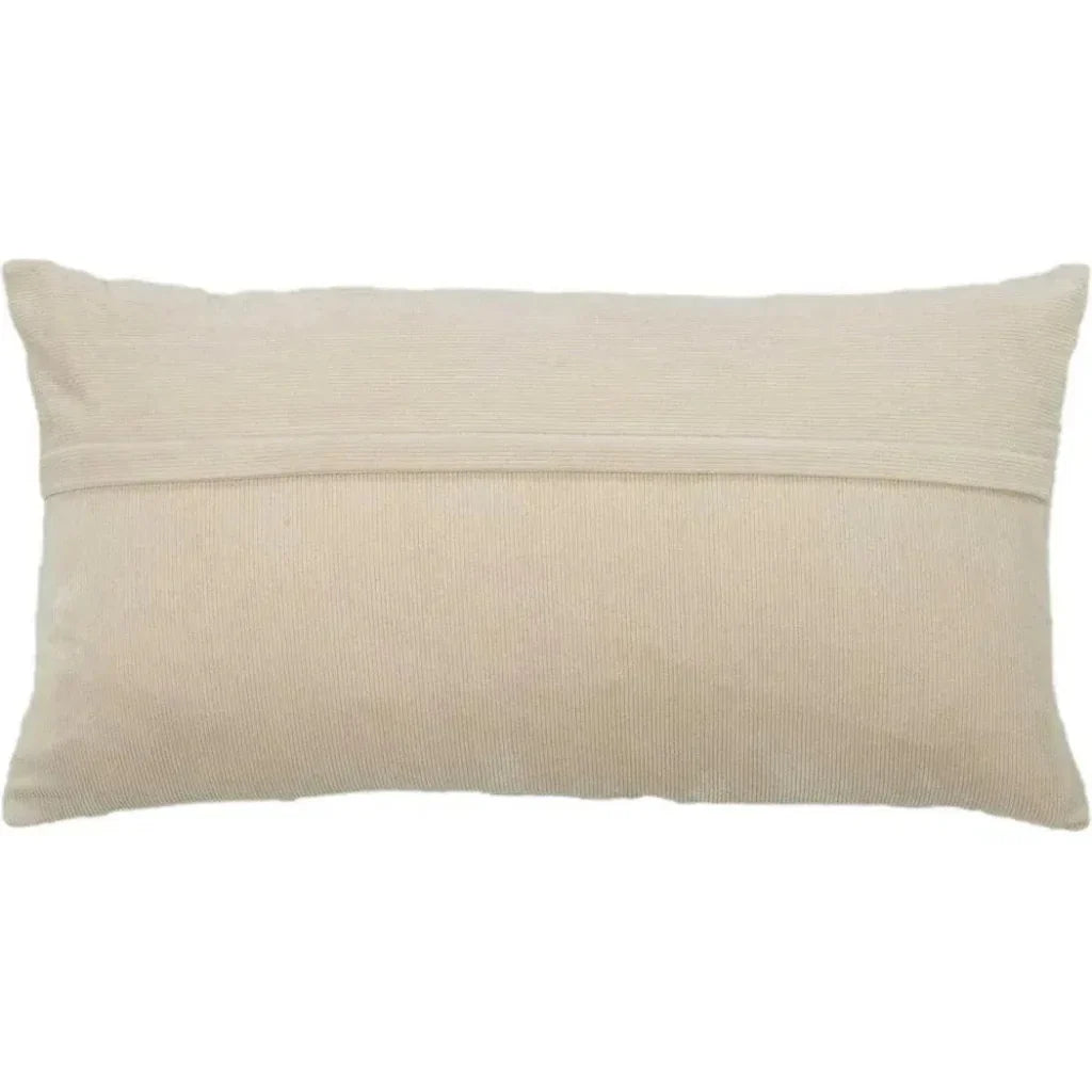 LOOMLAN Mora Modern Lumbar Pillow With Down Insert