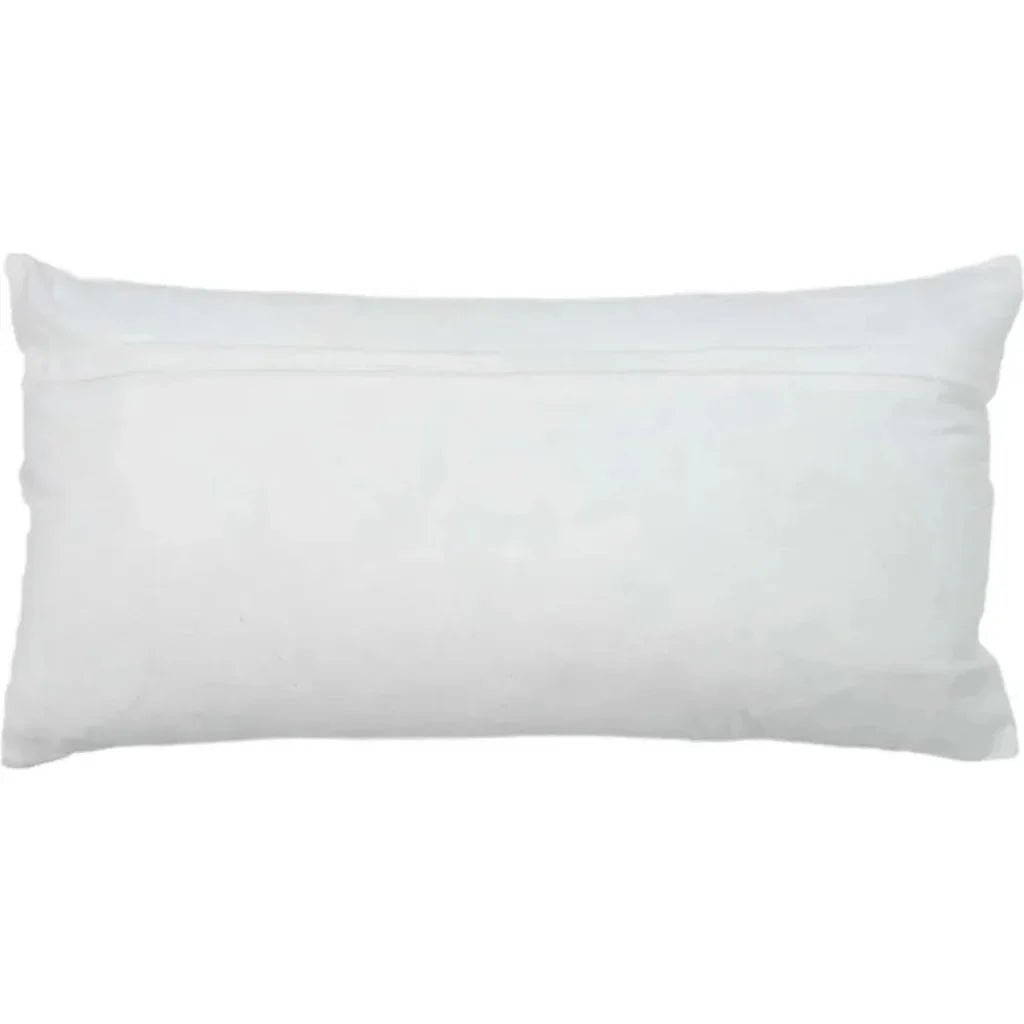 Mora Modern Lumbar Pillow With Down Insert - LOOMLAN - LOOMLAN - Throw Pillows