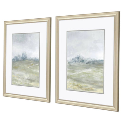 Morning Glass Front Mist Canvas Art 2PC