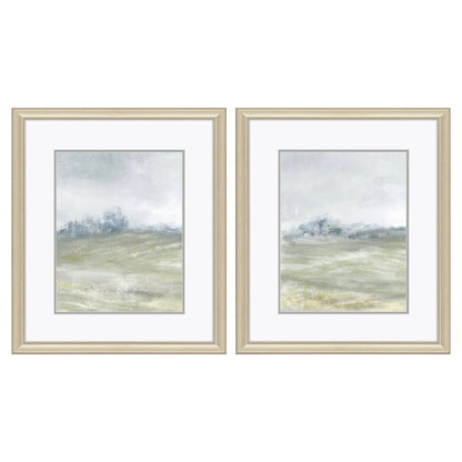 Morning Glass Front Mist Canvas Art 2PC