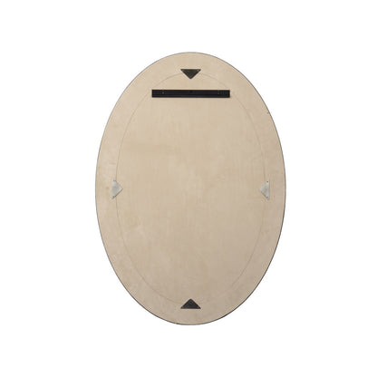 Mother of Pearl Frame Oval Wall Mirror