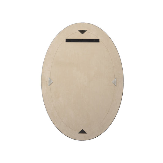 Mother of Pearl Frame Oval Wall Mirror