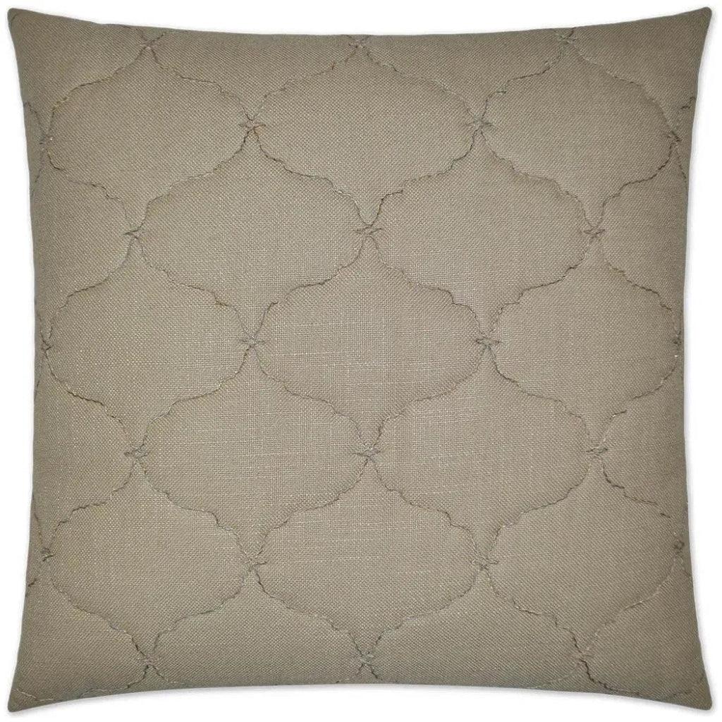 Muffett Sand Brown Throw Pillow With Insert - LOOMLAN - D.V. Kap - Throw Pillows