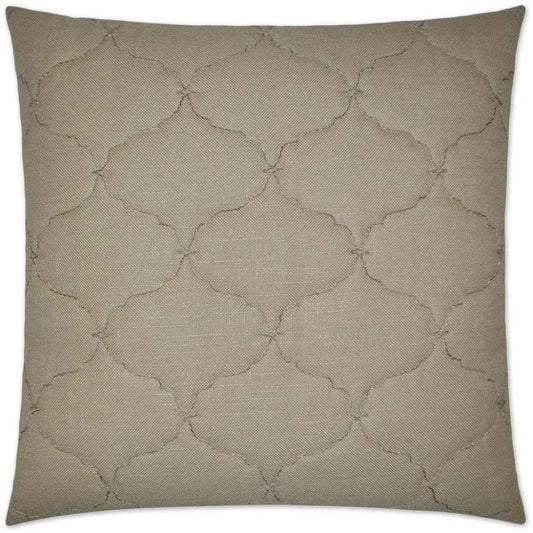 Muffett Sand Brown Throw Pillow With Insert - LOOMLAN - D.V. Kap - Throw Pillows