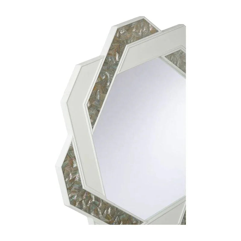 Myra Wood Framed Wall Mirror - LOOMLAN - Chelsea House - Wall Mirrors
