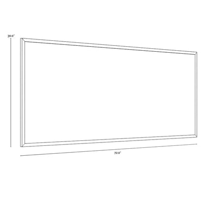 Mystic Mountain Wall Art Gold Leaf & Black-Framed Wall Art-SUNPAN-LOOMLAN