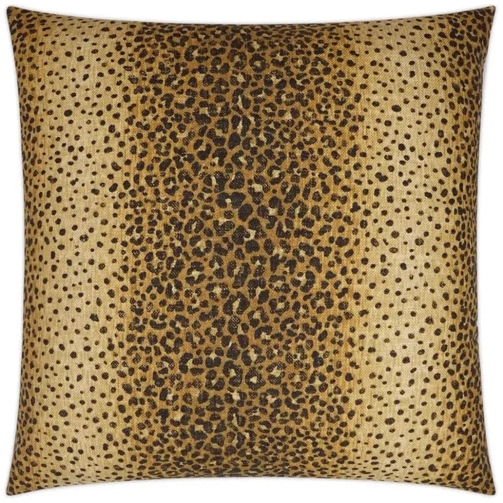 Nala Saffron Animal Tan Taupe Large Throw Pillow Insert - LOOMLAN - D.V. Kap - Throw Pillows