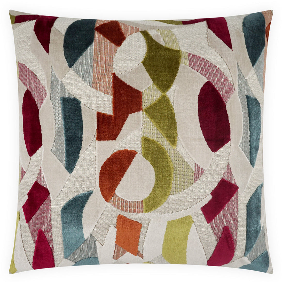 Nathan Multicolor Throw Pillow