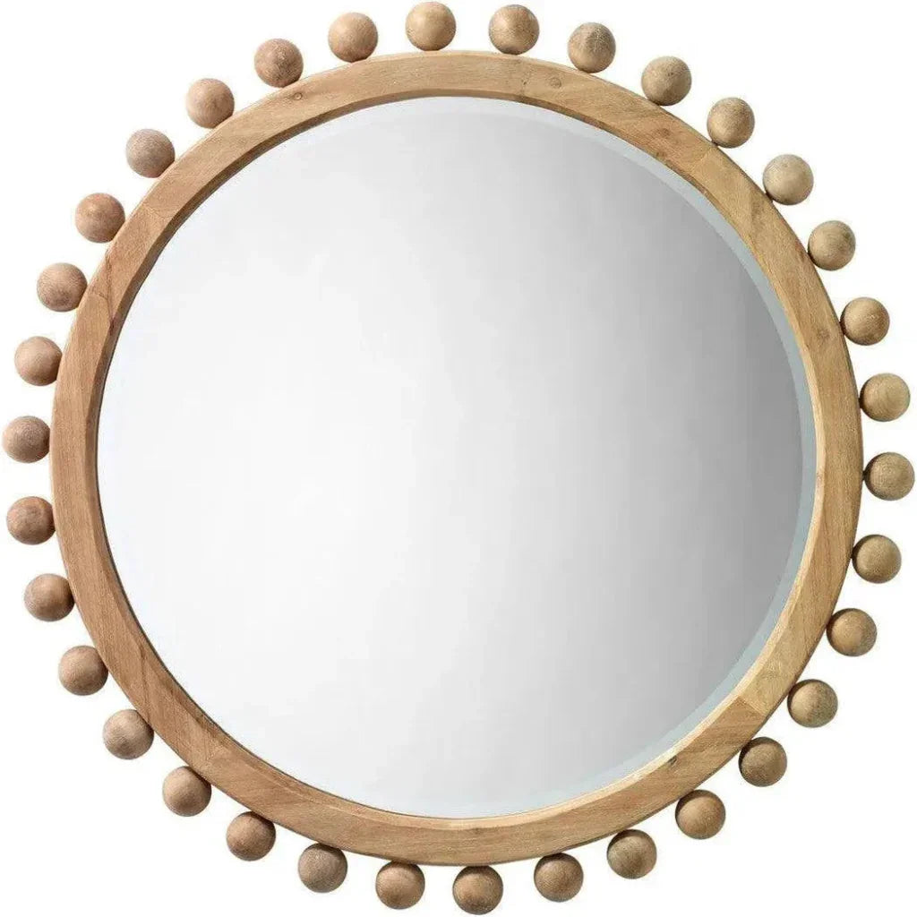 Natural Fir Wood Brighton Wall Mirror - LOOMLAN - Jamie Young - Wall Mirrors