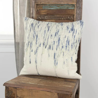 LOOMLAN Natural Larc Rain Throw Pillow Down Insert