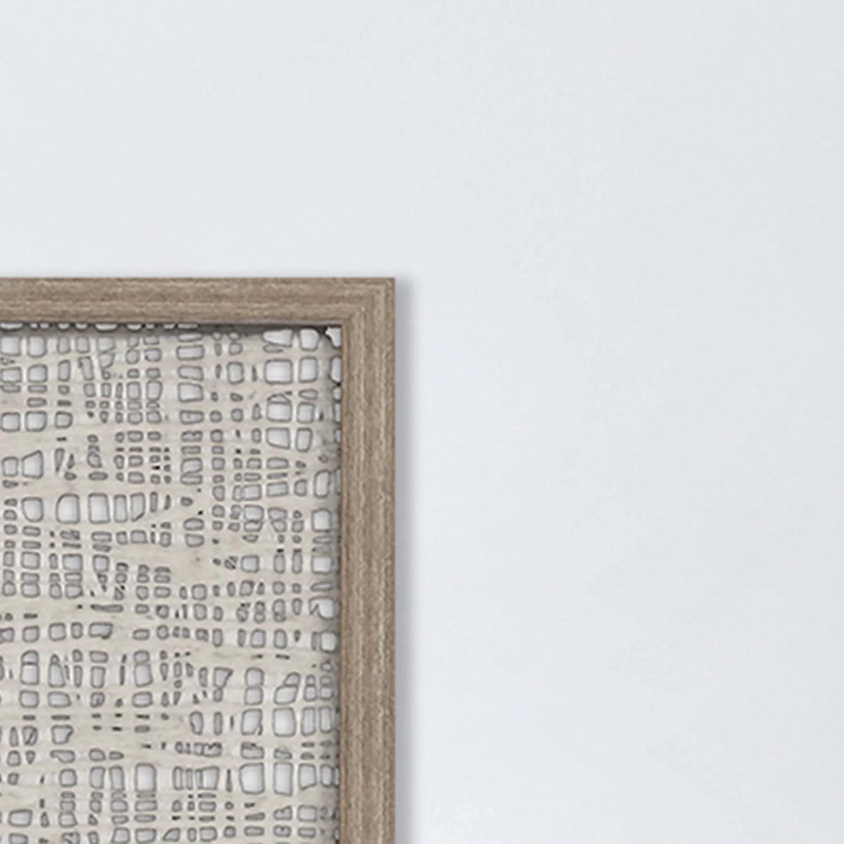 Natural Texture Neutral Framed Wall Art 2PC -- view 3