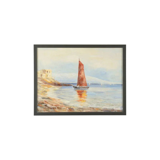 Navis Charcoal Framed Artwork-Framed Wall Art-Chelsea House-LOOMLAN