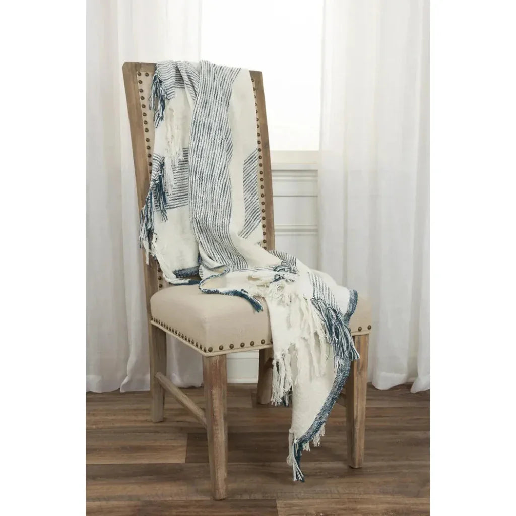 Nelly Boho Cotton Throw Blanket - LOOMLAN - LOOMLAN - Throw Blankets