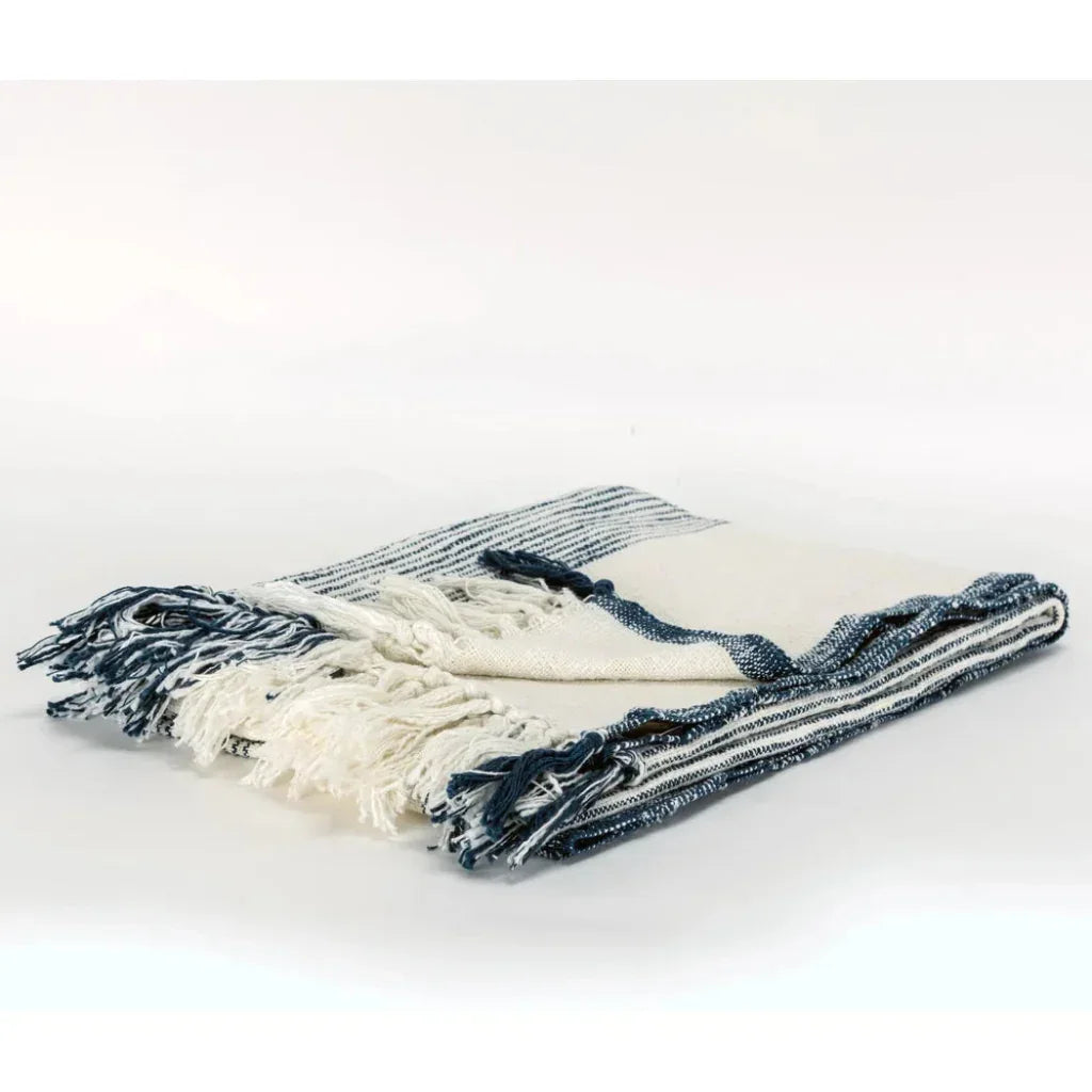 Nelly Boho Cotton Throw Blanket - LOOMLAN - LOOMLAN - Throw Blankets