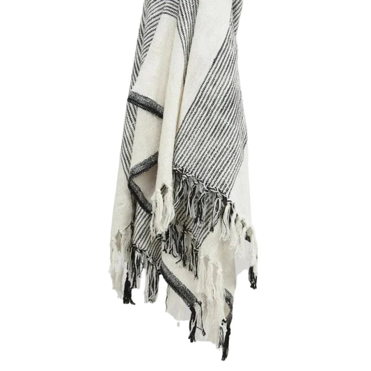 LOOMLAN Nelly Boho Cotton Throw Blanket