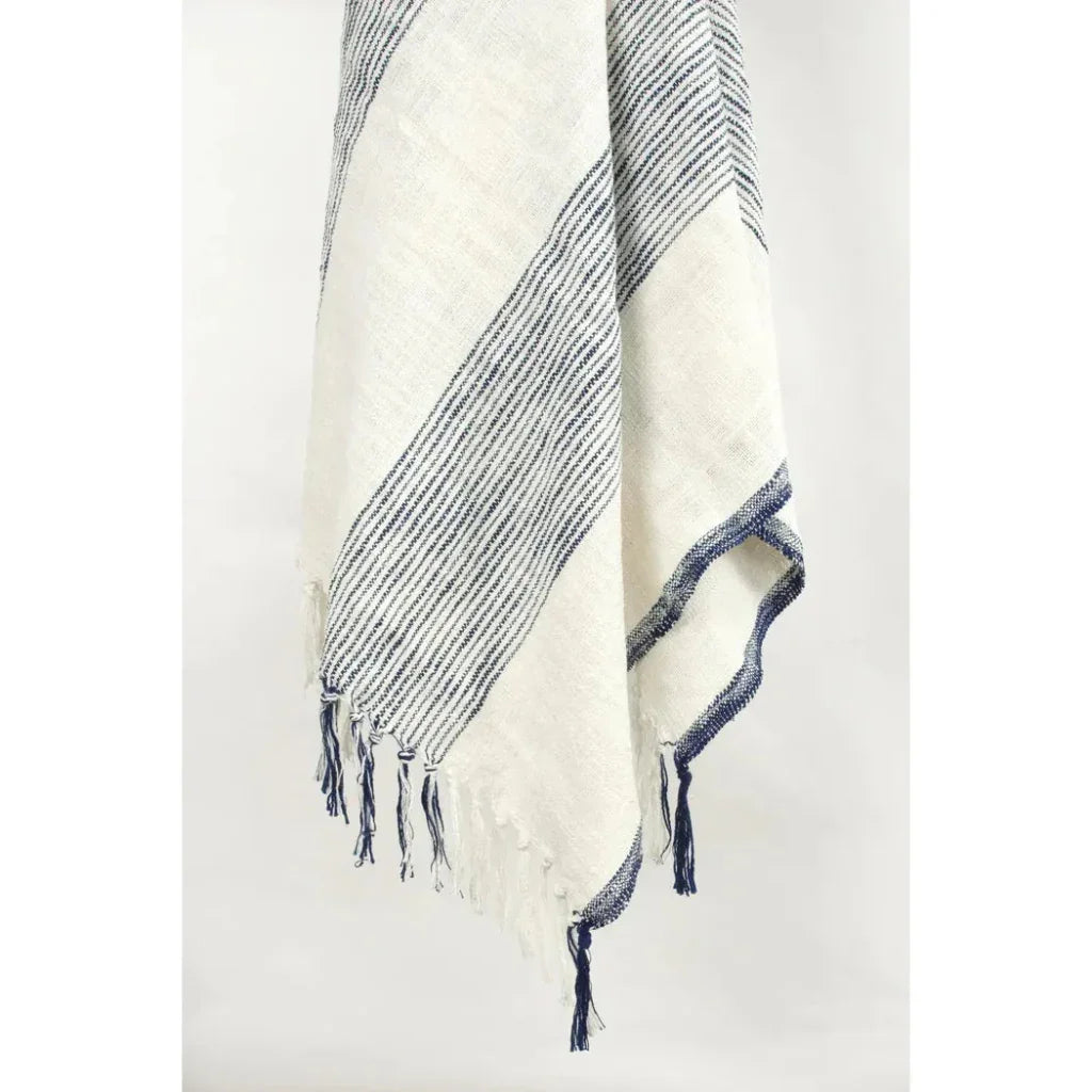 Nelly Boho Cotton Throw Blanket - LOOMLAN - LOOMLAN - Throw Blankets