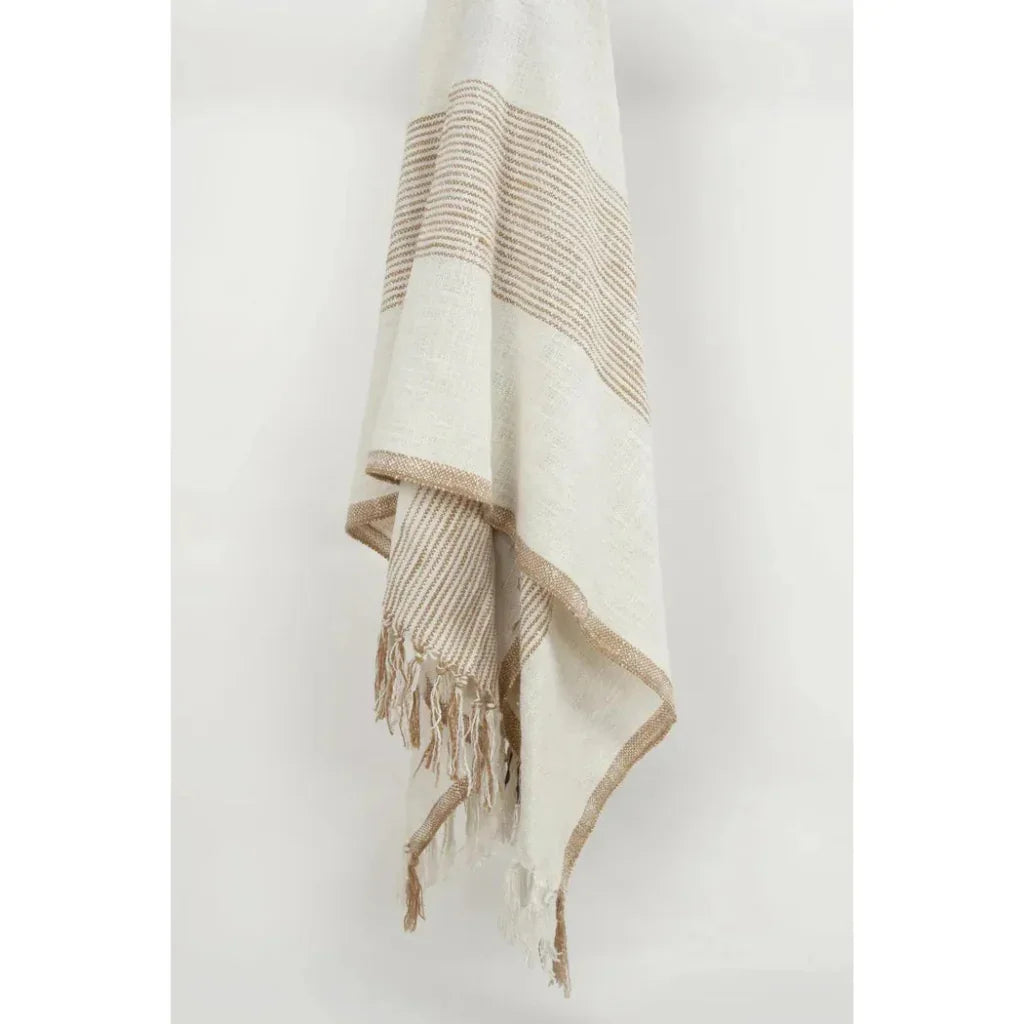 Nelly Boho Cotton Throw Blanket - LOOMLAN - LOOMLAN - Throw Blankets