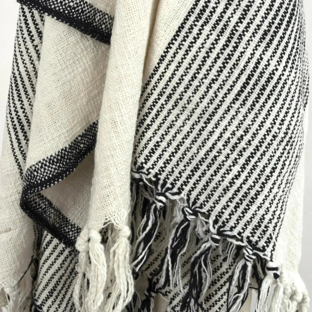 Nelly Boho Cotton Throw Blanket - LOOMLAN - LOOMLAN - Throw Blankets