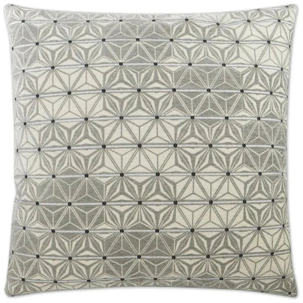 Neptune Grey Throw Pillow With Insert - LOOMLAN - D.V. Kap - Throw Pillows