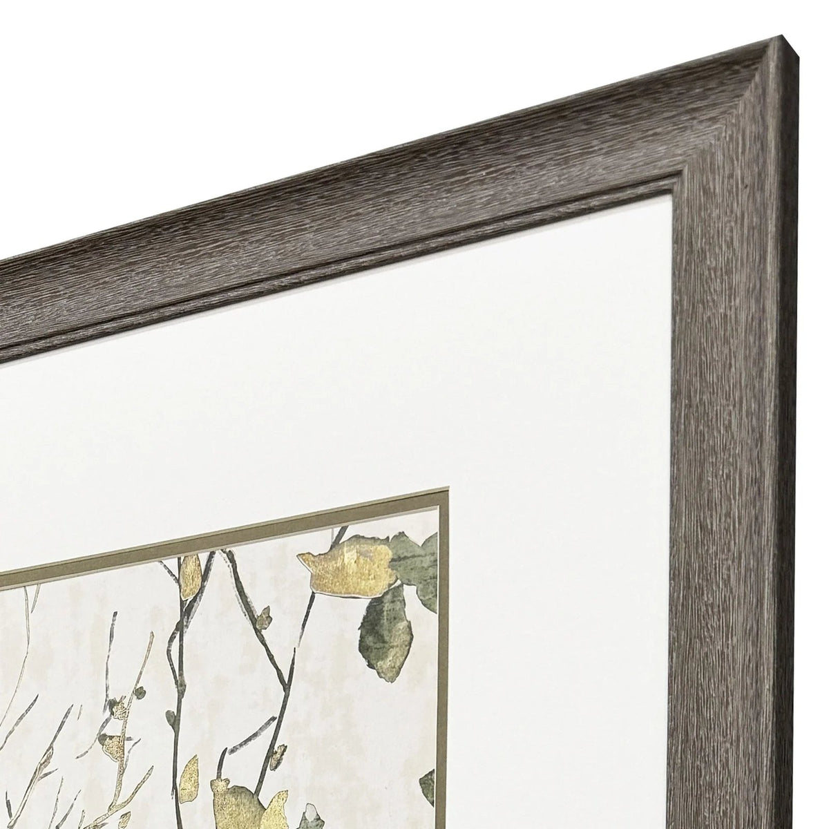 Neutral Green Green Framed Wall Art 2PC -- view 4