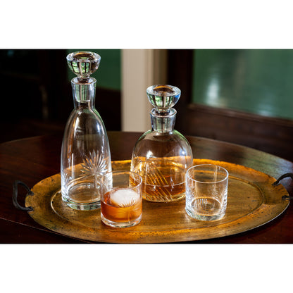 Abigails New Orleans Clear Glass Decanter