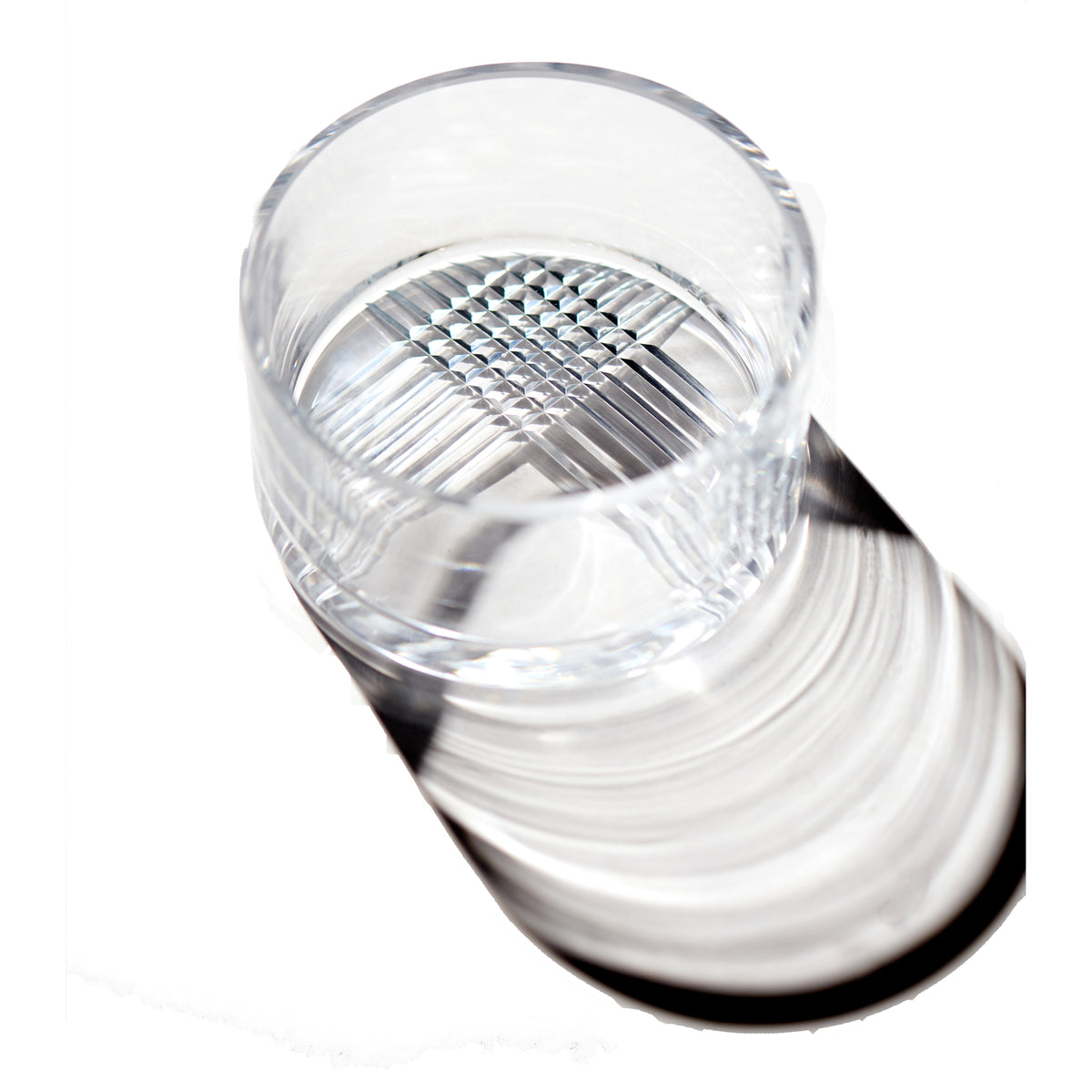 Abigails New Orleans Clear Glass Wine Coaster (Set of 2)