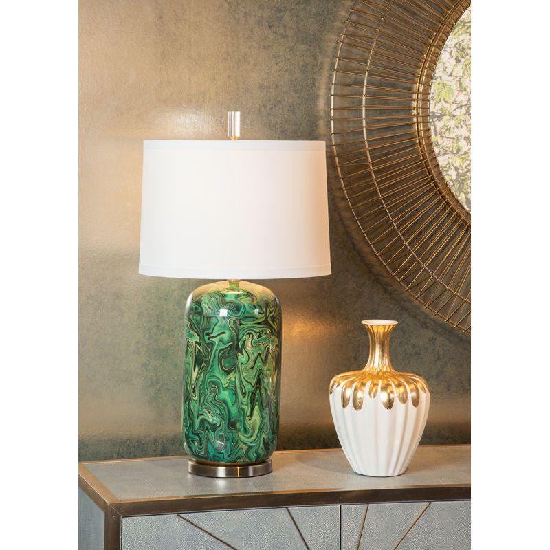 Newport Ceramic Made Table Lamp - LOOMLAN - Wildwood - Table Lamps