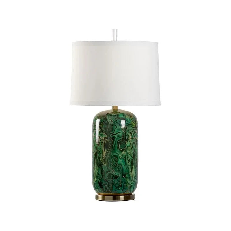 Newport Ceramic Made Table Lamp - LOOMLAN - Wildwood - Table Lamps