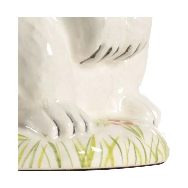 Next Generation Ceramic Baby Bunny Base Table Lamp - LOOMLAN - Wildwood - Table Lamps
