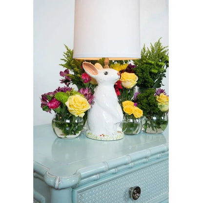 Next Generation Ceramic Baby Bunny Base Table Lamp - LOOMLAN - Wildwood - Table Lamps
