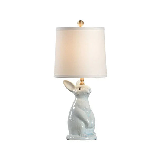 Next Generation Ceramic Baby Bunny Base Table Lamp - LOOMLAN - Wildwood - Table Lamps
