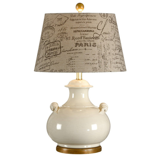 Niccolo Cream Ceramic Table Lamp