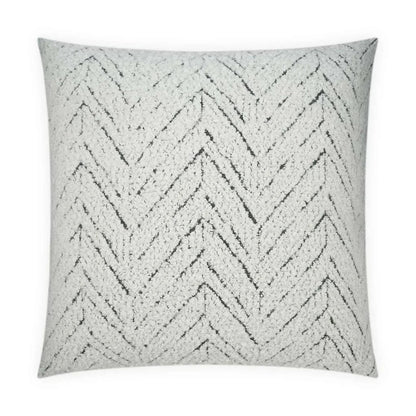 Nifty Handmade White Cotton Throw Pillow - LOOMLAN - D.V. Kap - Throw Pillows