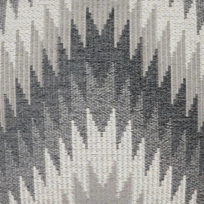 Nigel Stone Chevron Grey Large Throw Pillow Insert - LOOMLAN - D.V. Kap - Throw Pillows