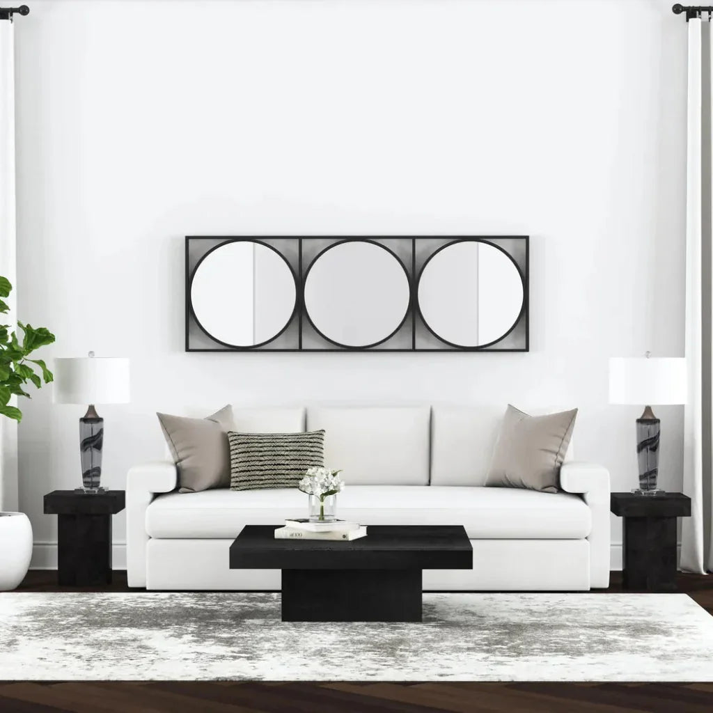 Nikola Glass Grey Table Lamp - LOOMLAN - Bassett Mirror - Table Lamps