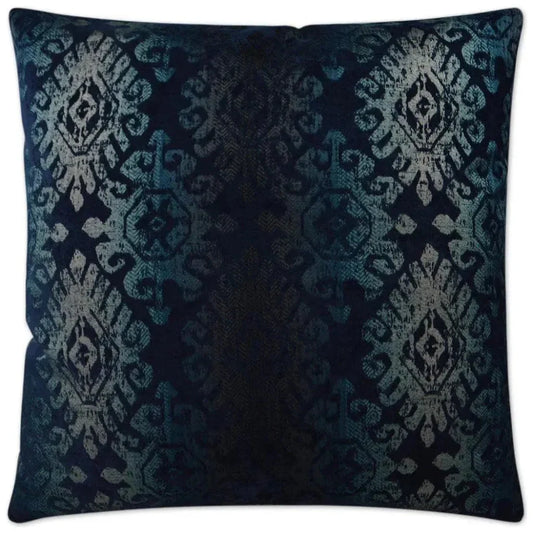 Nina Indigo Blue Throw Pillow With Insert - LOOMLAN - D.V. Kap - Throw Pillows