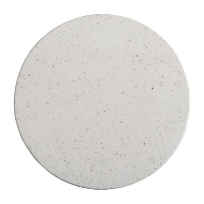 Noah 18 in. Round Terrazzo Garden Stool-Garden Stools-Emissary-LOOMLAN