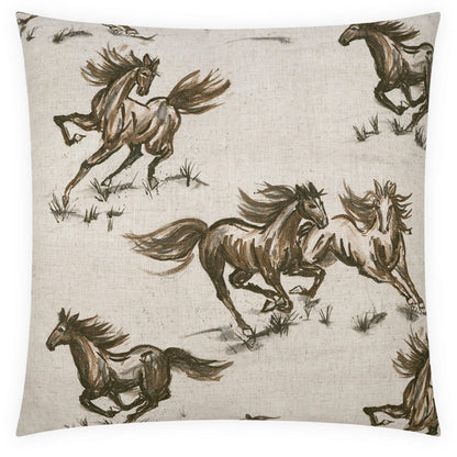 Nokota Off-White Throw Pillow