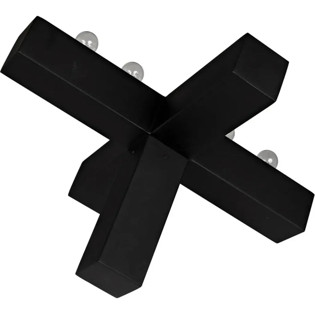 Nolen Steel Table Lamp - LOOMLAN - Noir - Table Lamps